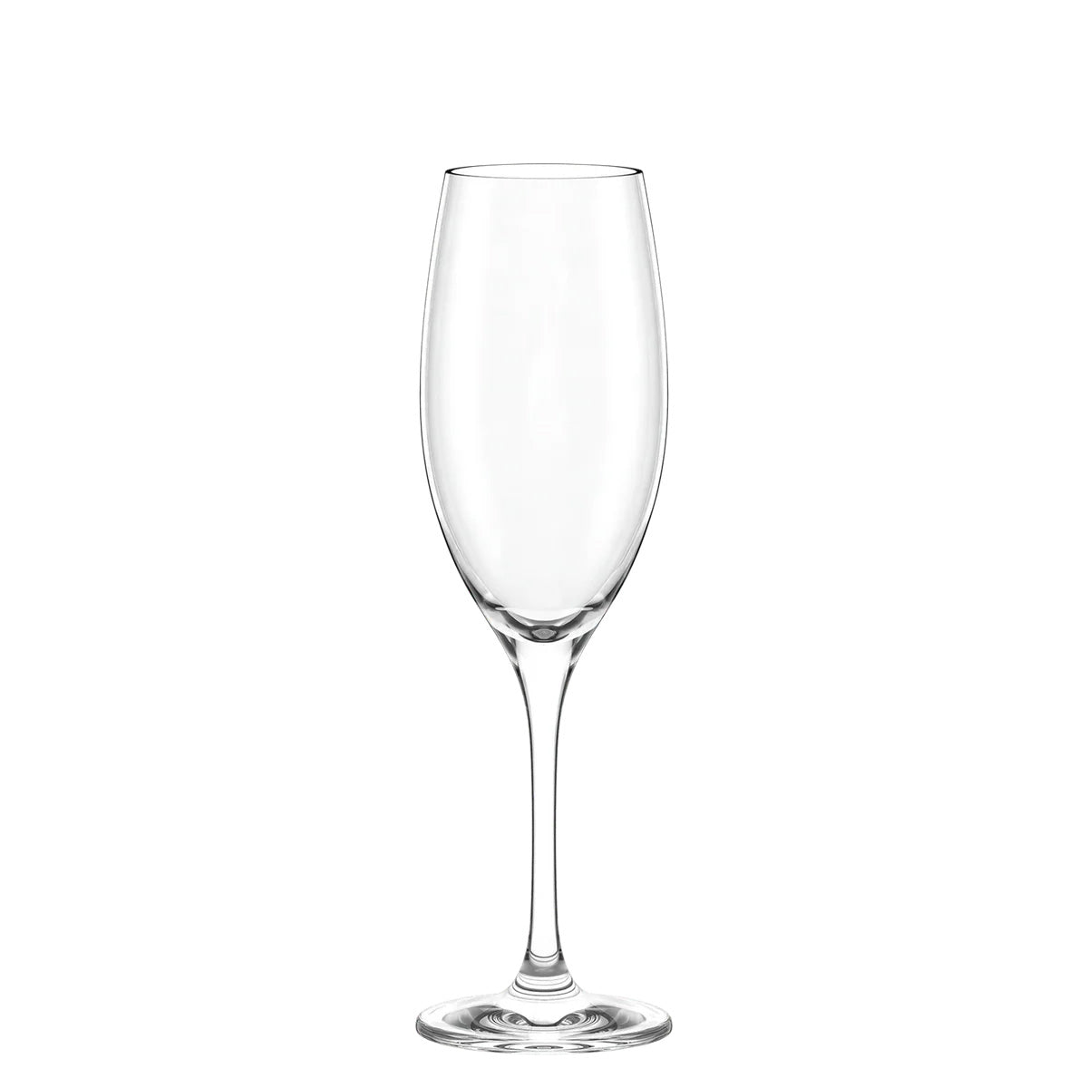 Copa de Champagne de la colección Classic de Stölzle Lausitz, mostrando su silueta atemporal esbelta en cristal transparente sin plomo.