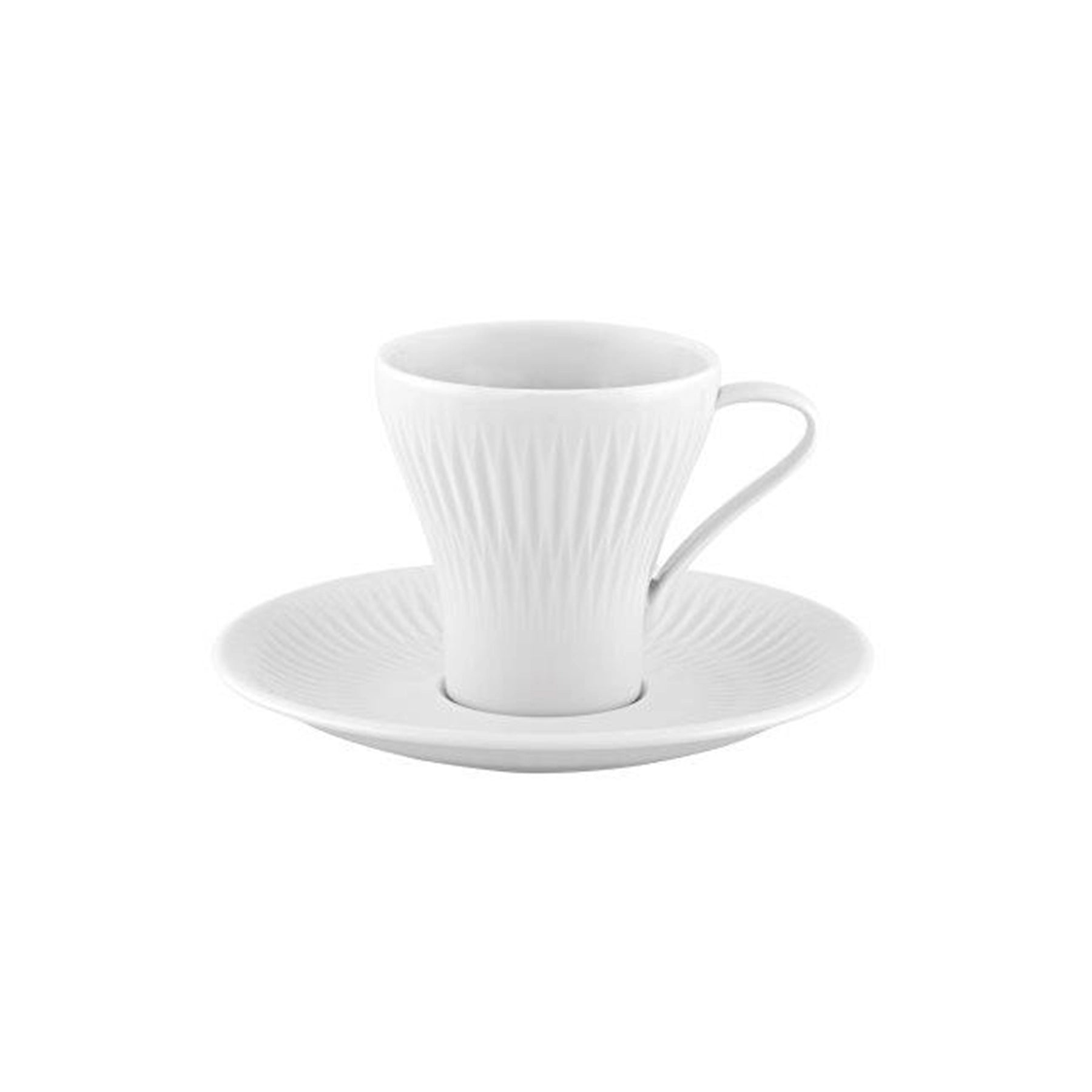 TAZA DE CAFÉ CON PLATO 106 ML UTOPIA