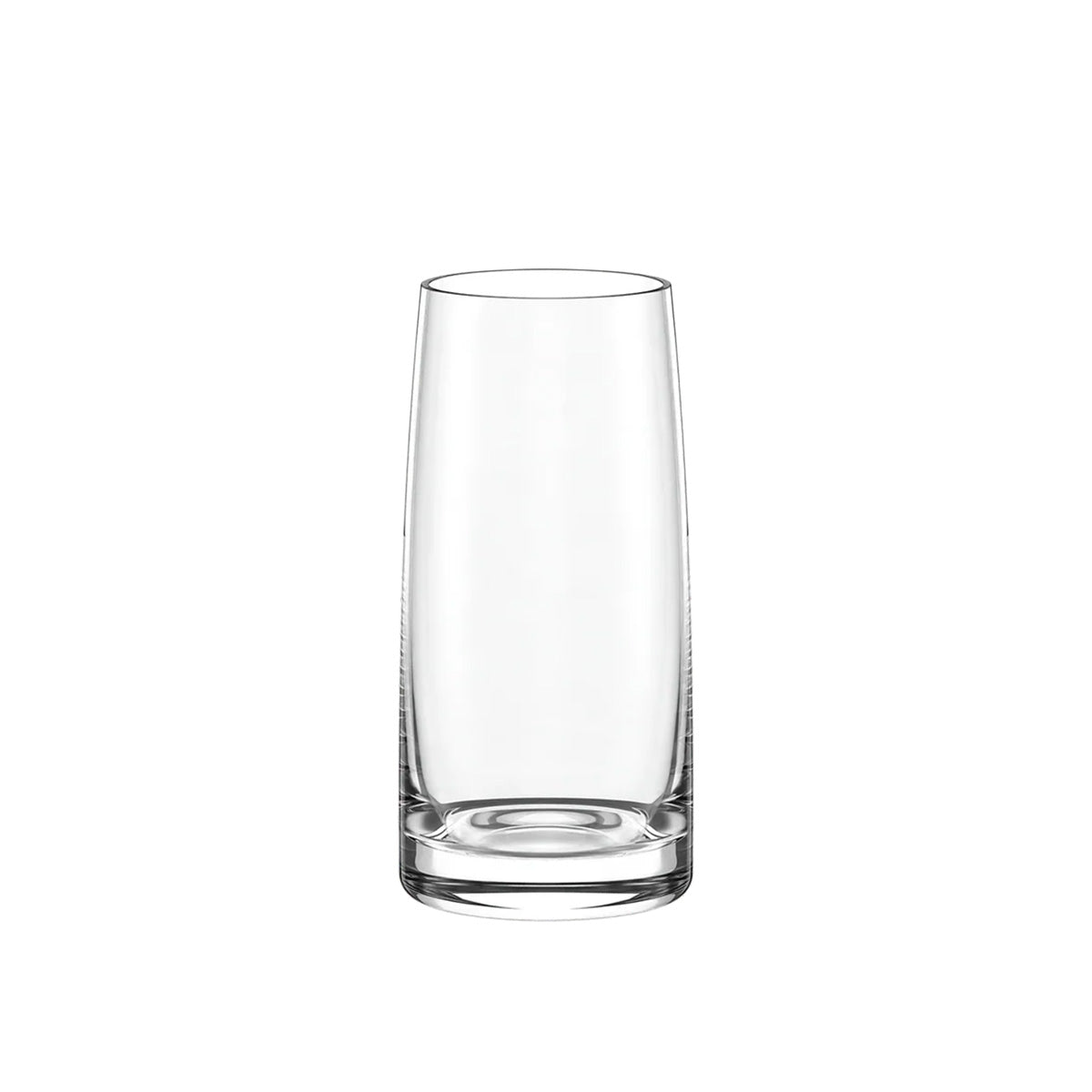 Vaso Highball pequeño de la colección Experience de Stölzle Lausitz, mostrando su silueta moderna y ergonómica en cristal transparente sin plomo.