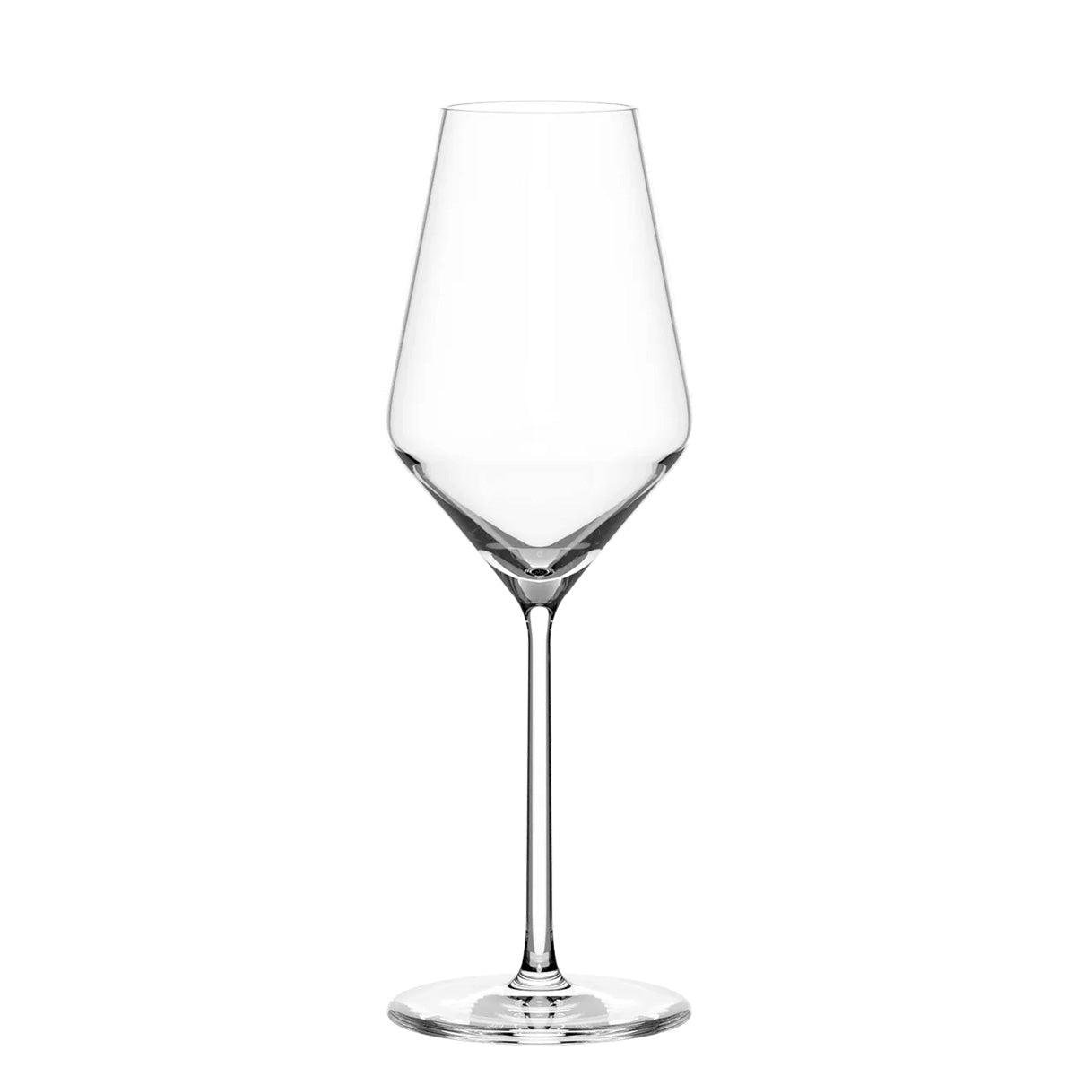 Copa de vino tinto Chianti de la exclusiva colección Q1 de Stölzle Lausitz, mostrando su silueta clásica soplada a mano en cristal extra fino.