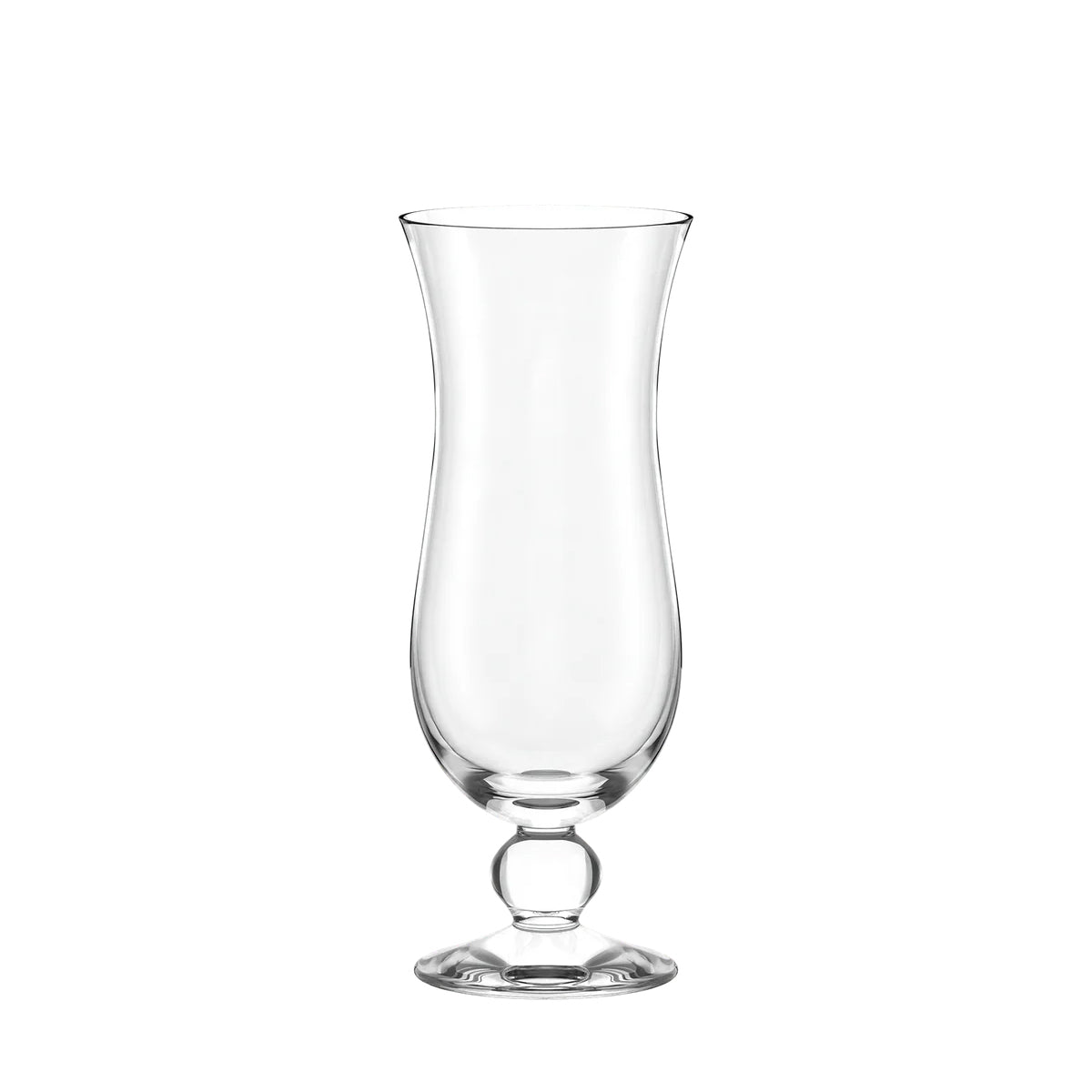 Copa de cóctel Acapulco de Stölzle Lausitz, mostrando su característica silueta curva estilo Hurricane en cristal transparente sin plomo.