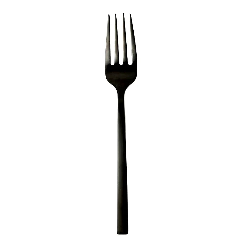 TENEDOR PARA SERVIR AREZZO BRUSHED BLACK