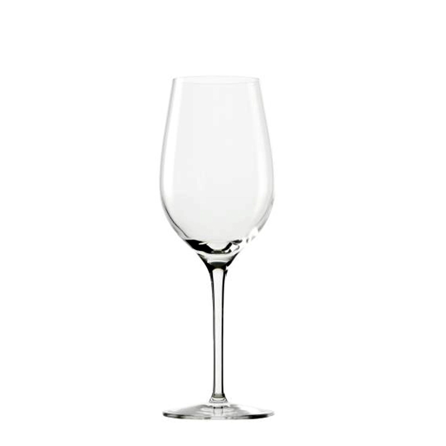 Copa de Vino Blanco Universal Royal de Stölzle Lausitz sobre fondo claro, destacando su elegancia y transparencia.