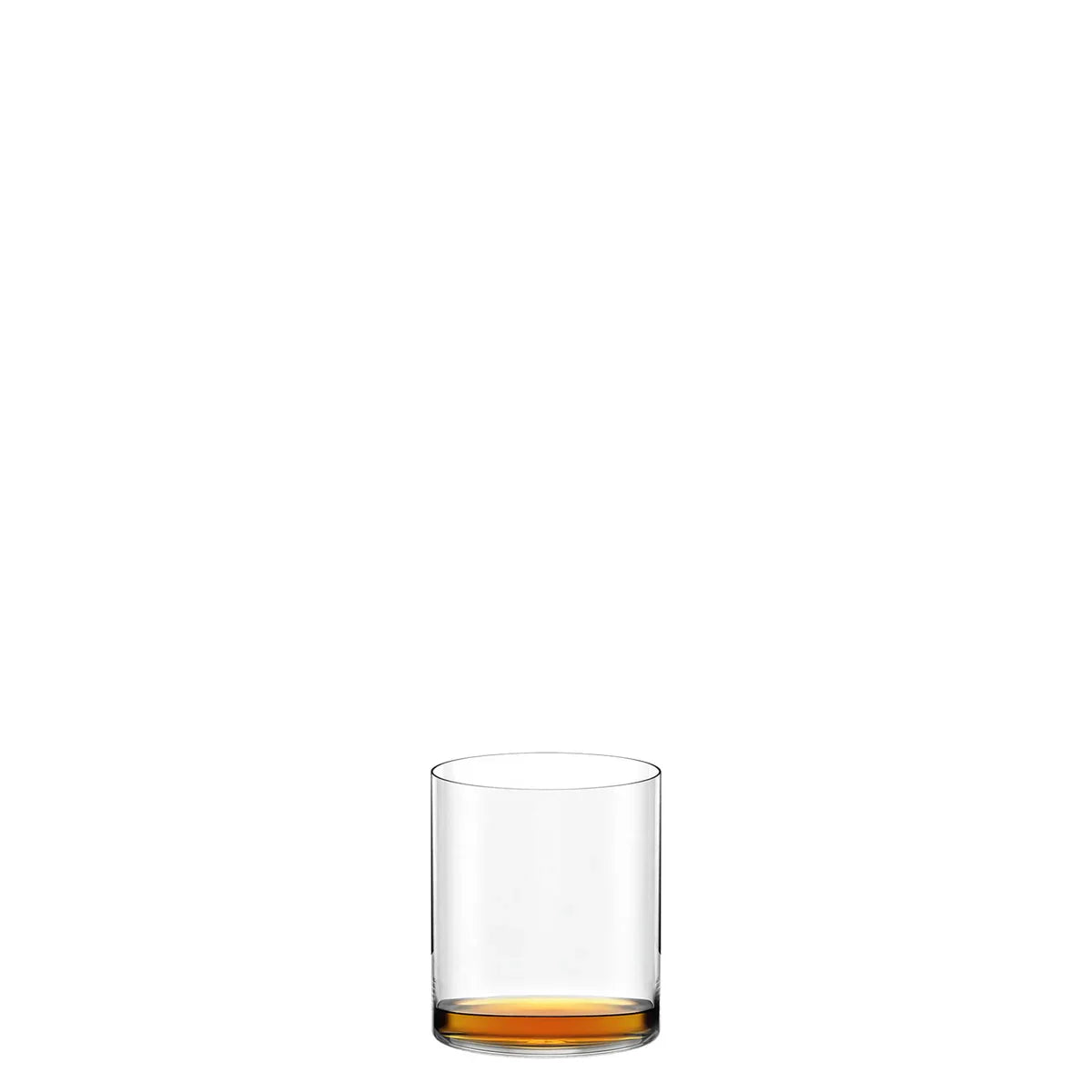 Vaso Whisky Kyoto Stolzle Lausitz de cristal transparente de alta calidad, mostrando su diseño elegante y ergonómico.