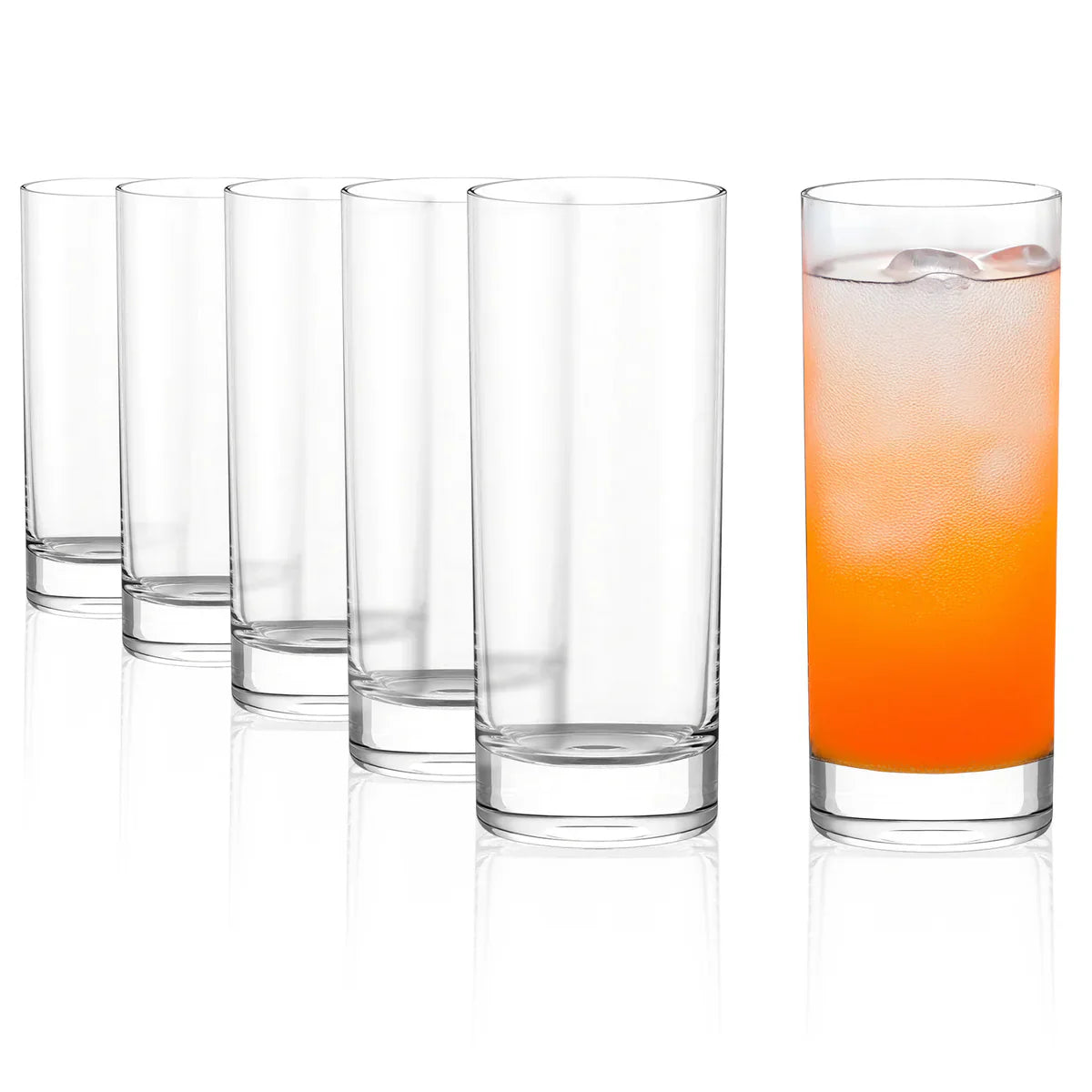 Vaso Alto Longdrink New York Stolzle Lausitz, perfecto para cócteles y refrescos en casa.