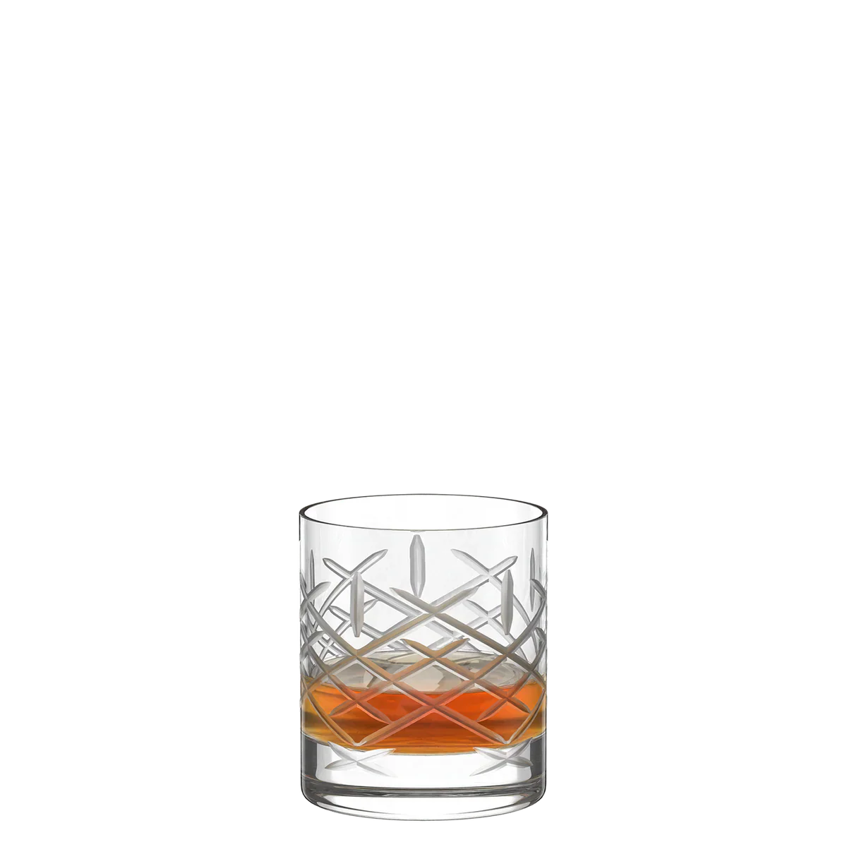 Detalle del diseño exclusivo del Vaso Whisky New York Club de Stölzle Lausitz.