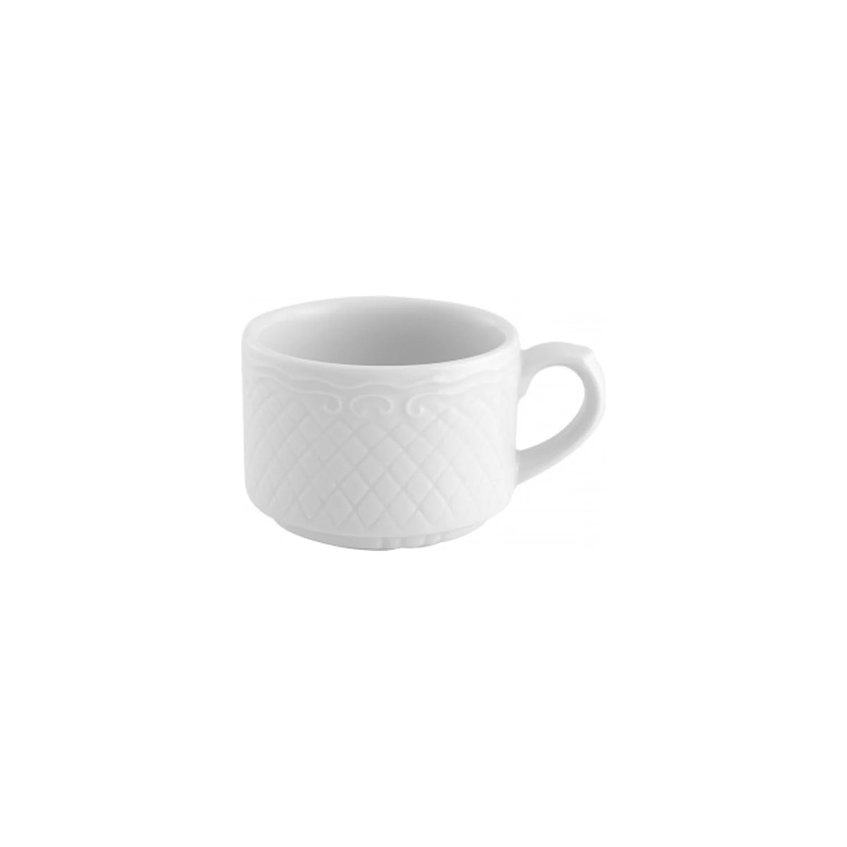 TAZA DE TÉ 510/20 ESCORIAL WHITE