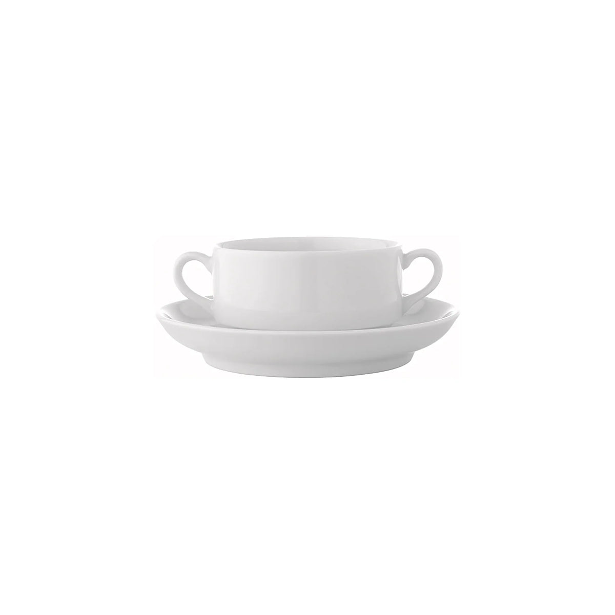 TAZA Y PLATO PARA CONSOMÉ 655/26 ESTORIL WHITE