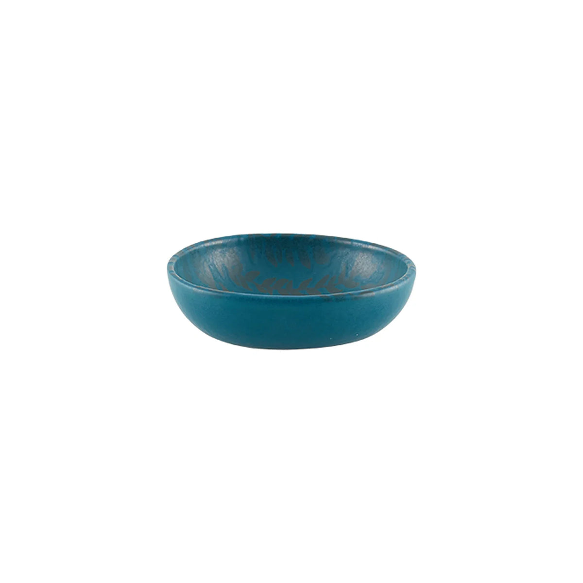 BOWL 10X3,5CM AZUL FOLIAGE