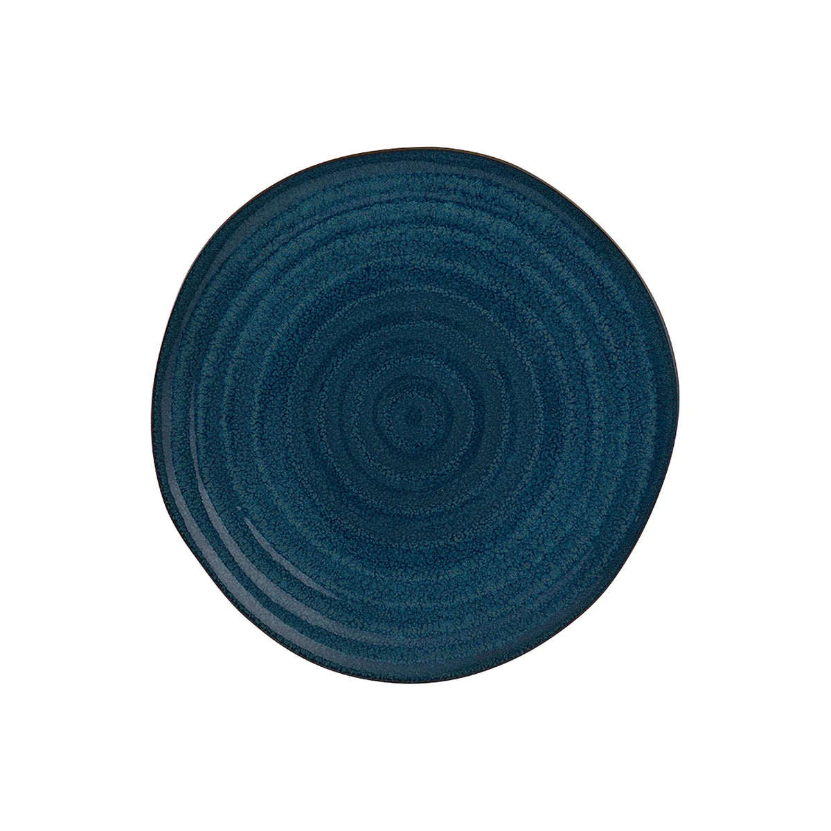 PLATO LLANO 28CM GEMSTONE LAPIS LAZULI