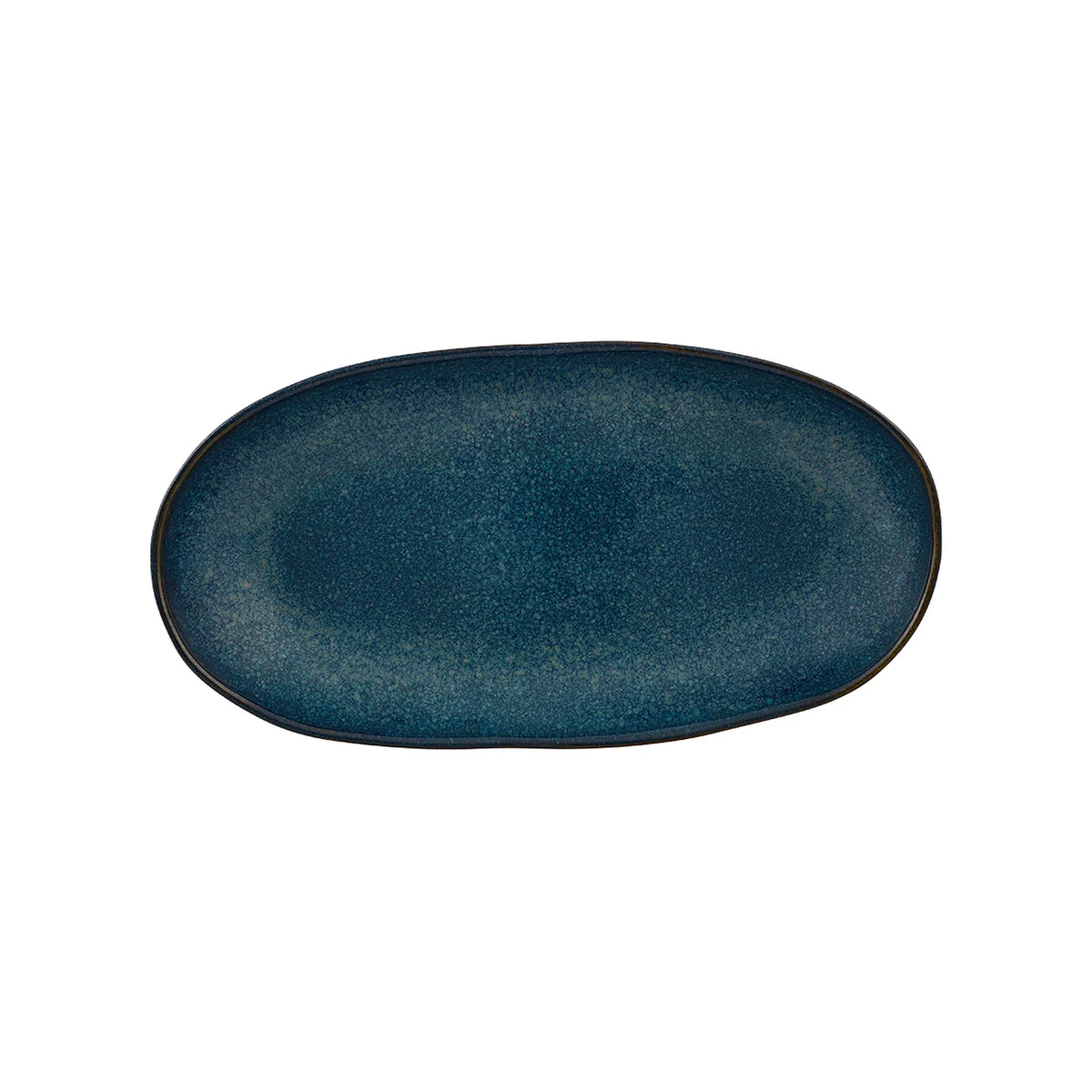 BANDEJA OVALADA 34,5CM GEMSTONE LAPIS LAZULI