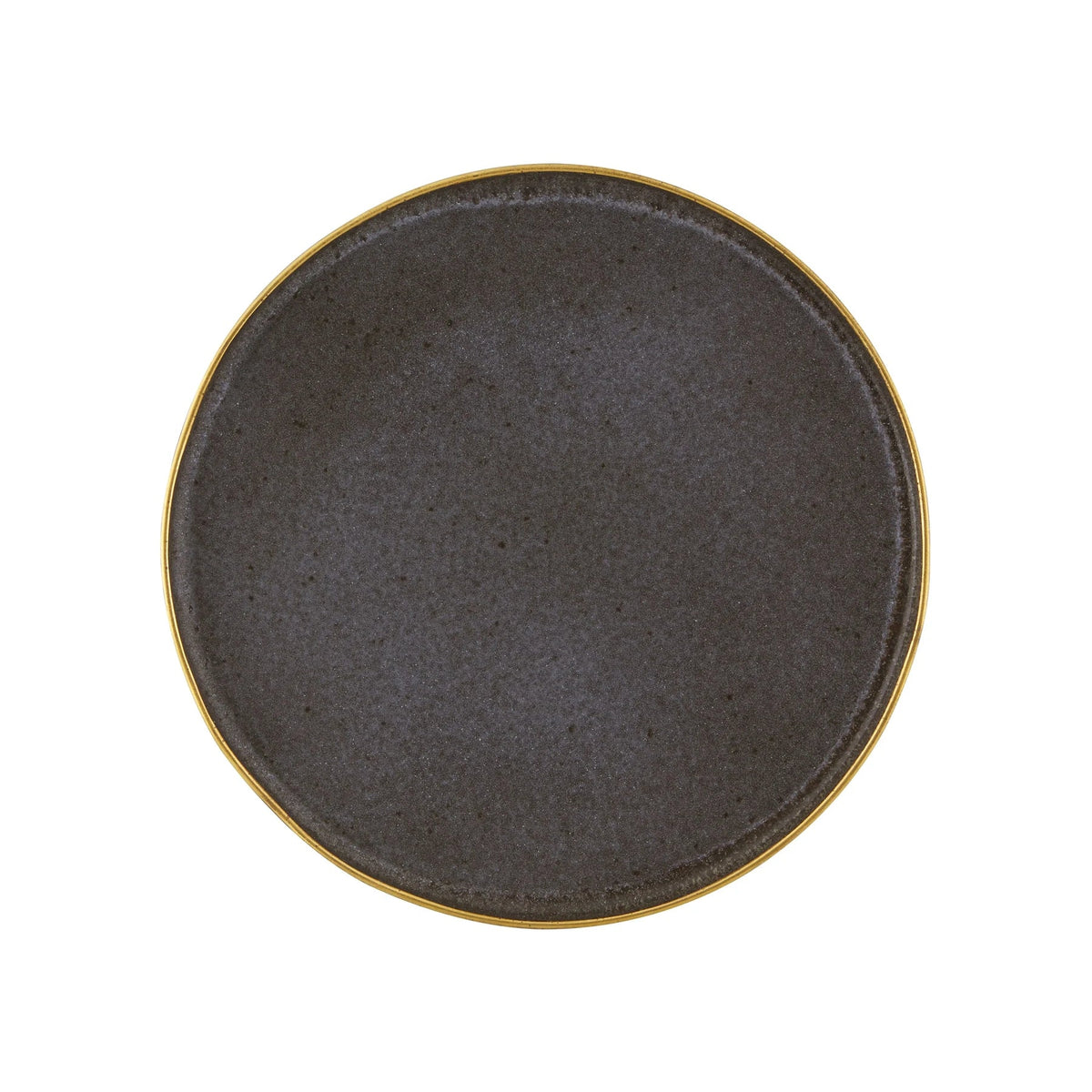 PLATO BASE 33CM GOLD STONE BRONZE