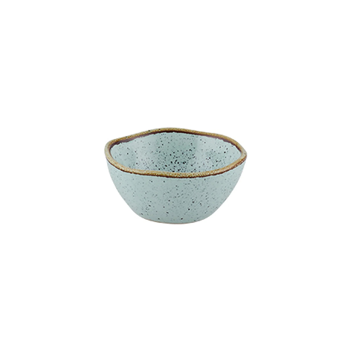 BOWL 5CL RUSTIC BLEND TURQUOISE