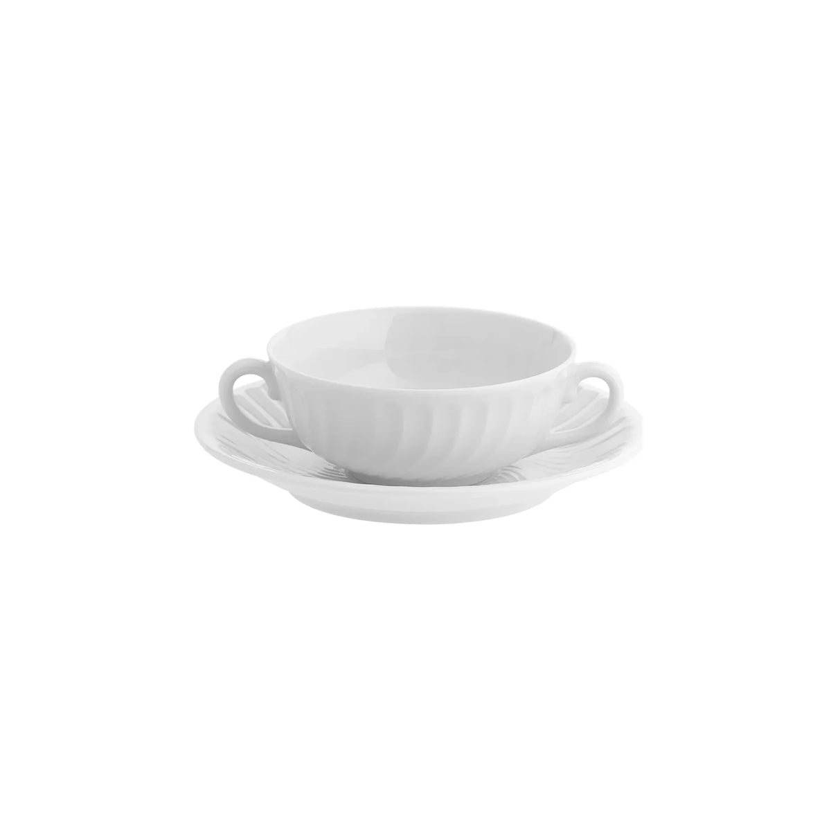 TAZA Y PLATO PARA CONSOMÉ SAGRES