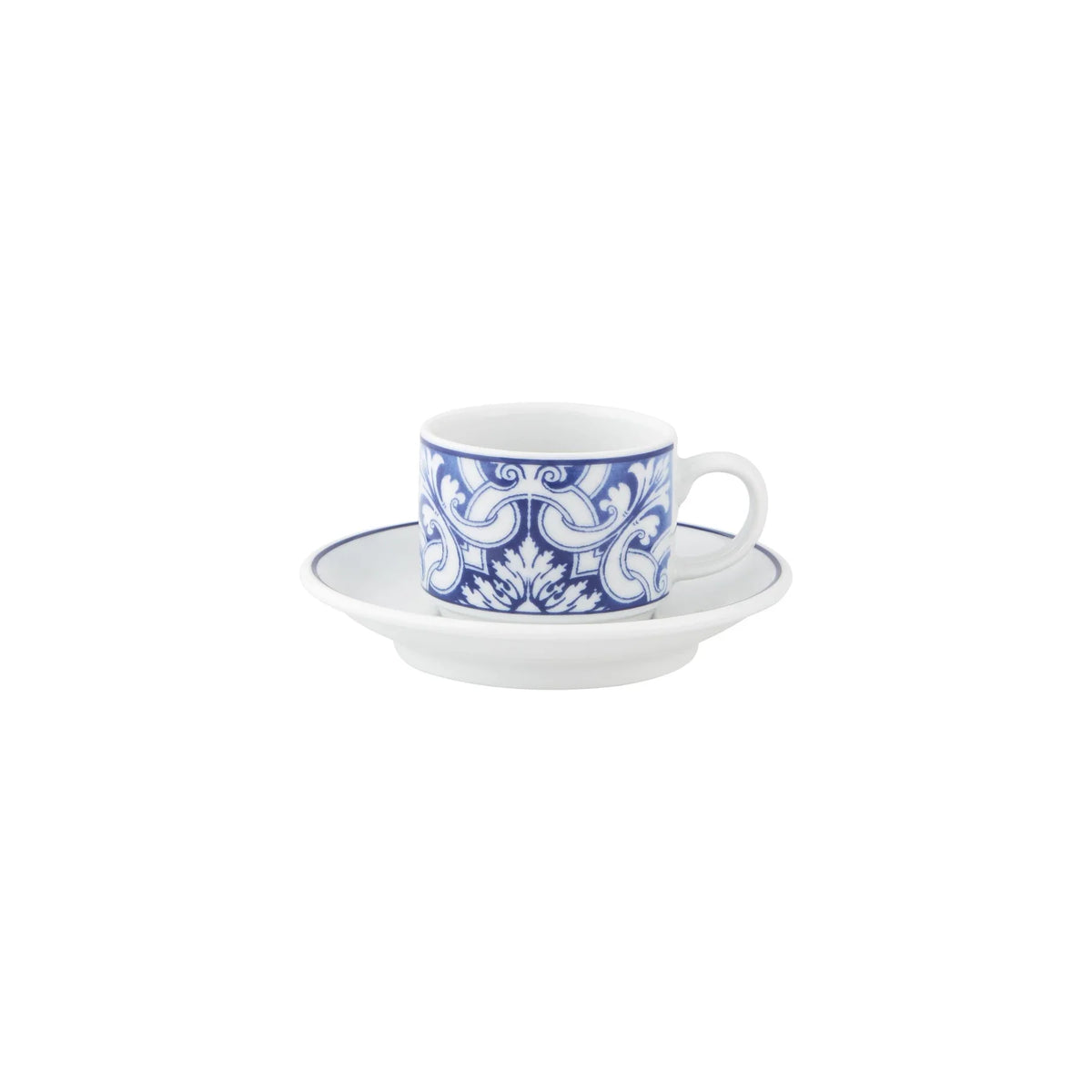 TAZA DE CAFÉ APILABLE CON PLATO 9CL TRANSATLANTICA HOTEL