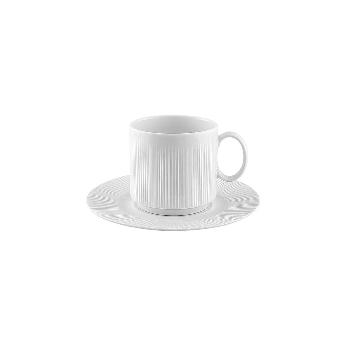 TAZA Y PLATO DE DESAYUNO 25 CL VERVE