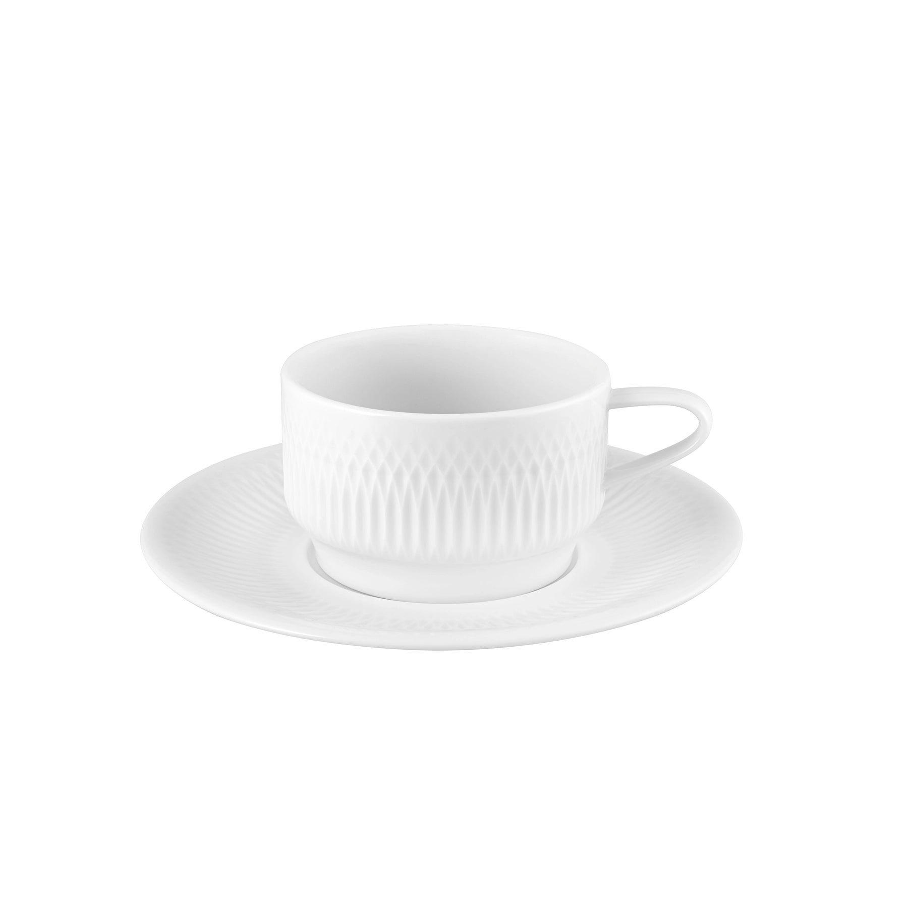 TAZA DE TÉ ESTÁNDAR CON PLATO 22 CL UTOPIA