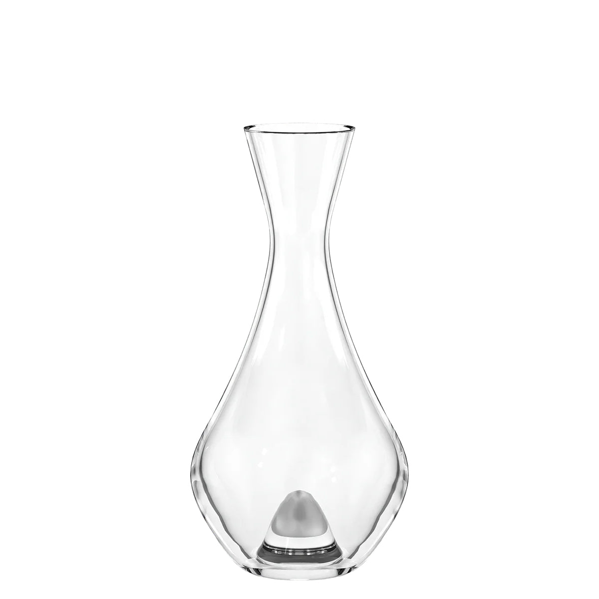 Decantador Fire de 0.6 litros de Stölzle Lausitz, mostrando su silueta clásica y estilizada en cristal transparente sin plomo.