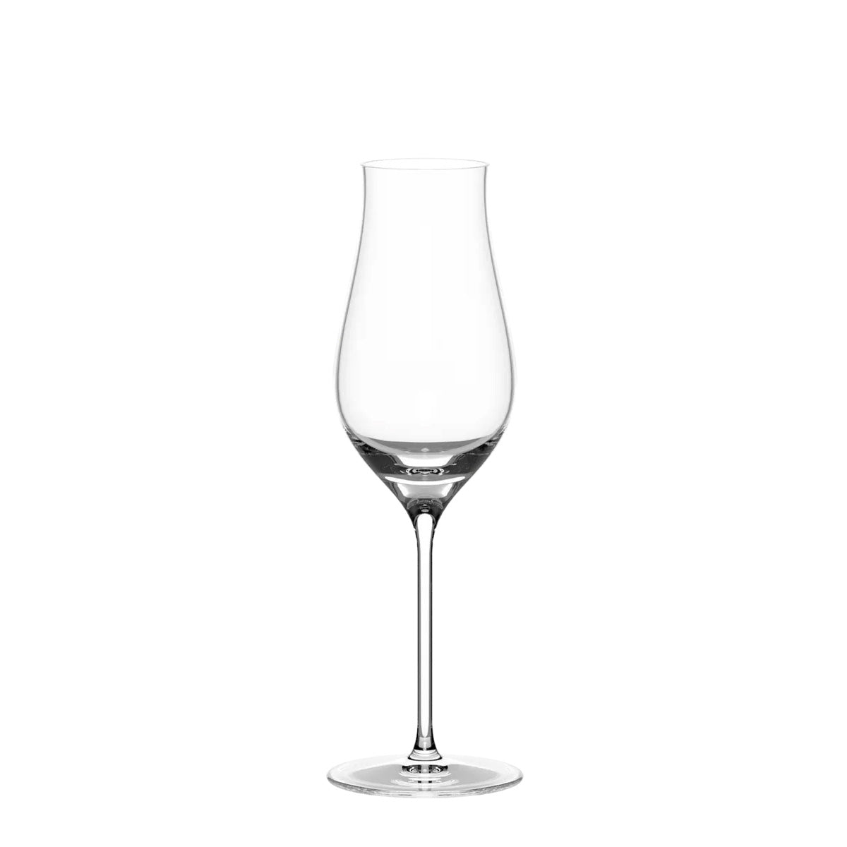 Copa de vino de Oporto de la exclusiva colección Q1 de Stölzle Lausitz, mostrando su diseño en forma de tulipán soplado a mano en cristal extra fino.