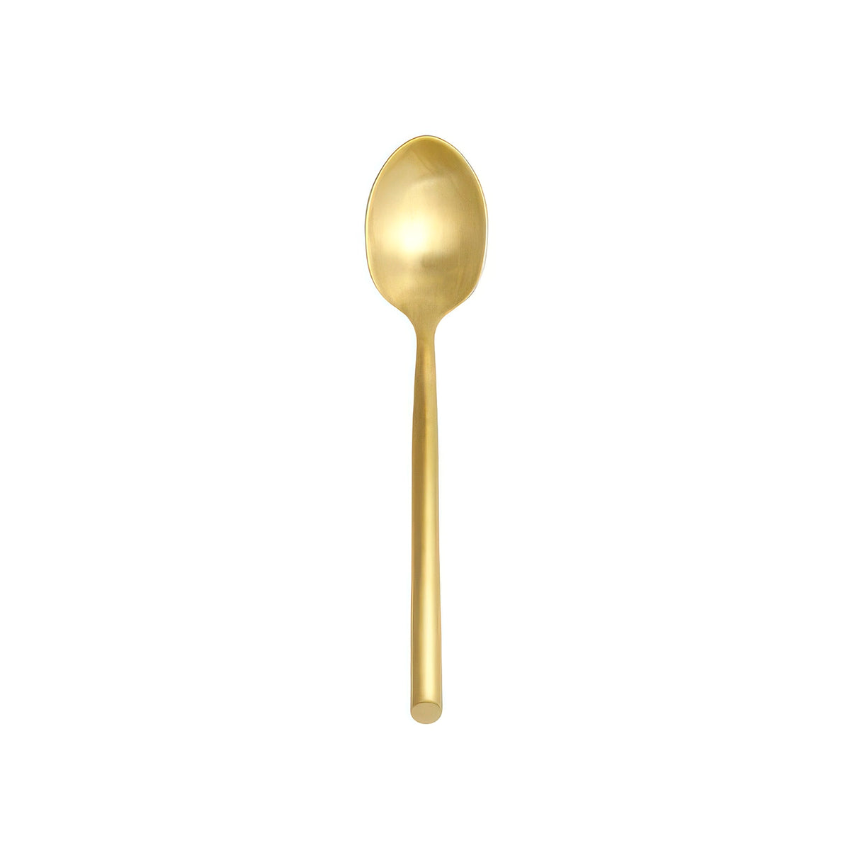 CUCHARA DE POSTRE CAPRI BRUSHED GOLD