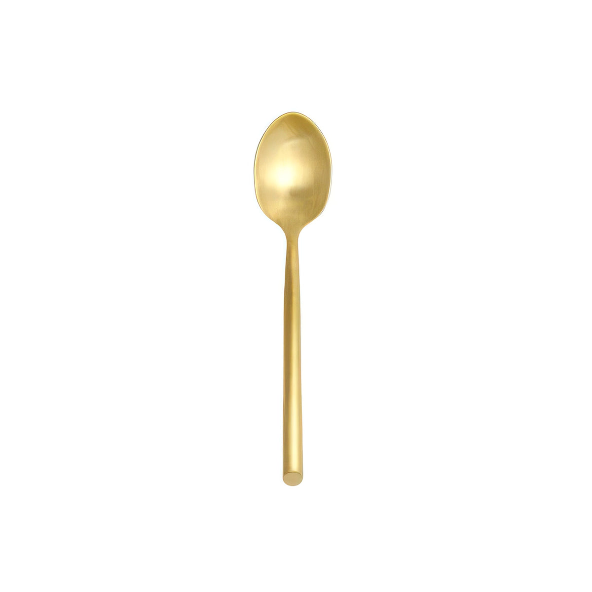 CUCHARA DE TÉ CAPRI BRUSHED GOLD