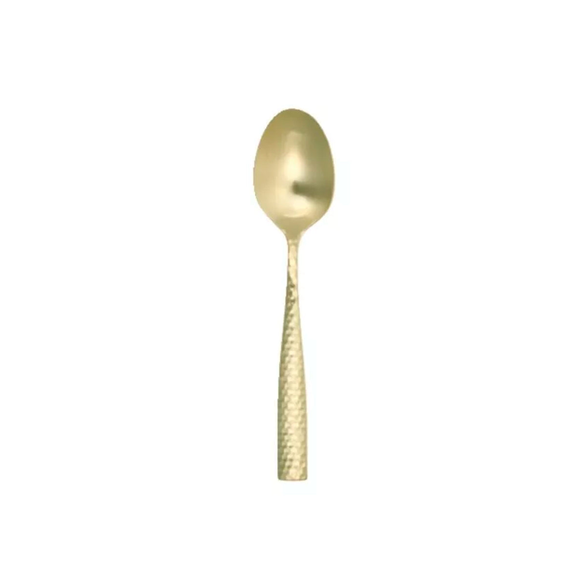 CUCHARA DE TÉ/CAFÉ LUCCA FACET BRUSHED GOLD