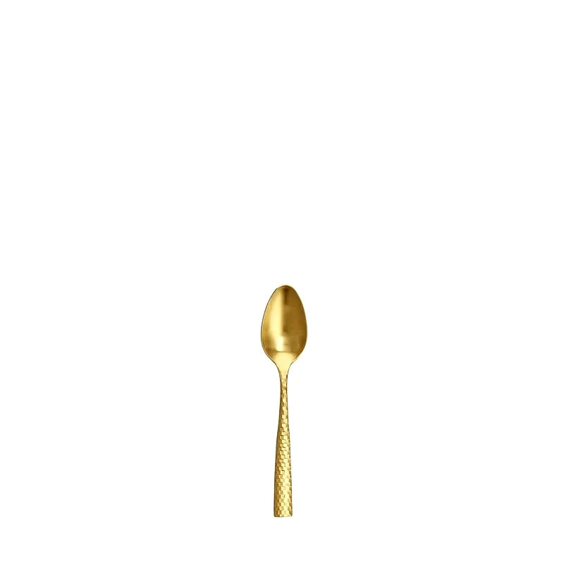 CUCHARITA ESPRESSO LUCCA FACET BRUSHED GOLD