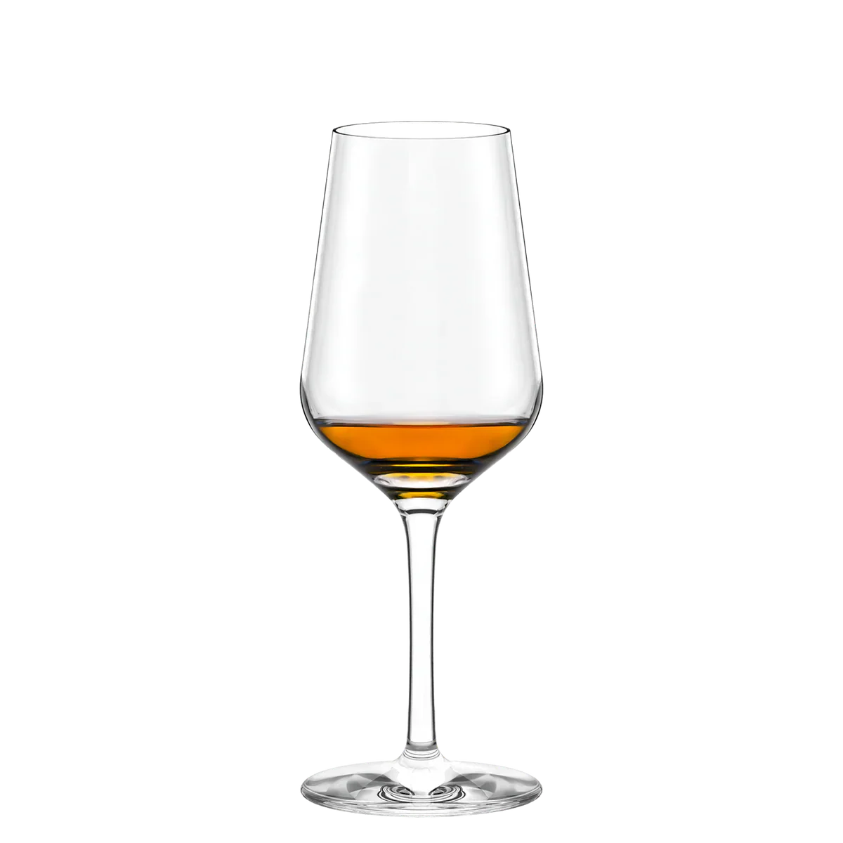 Detalle de la base y cuerpo de la Copa Ron / Destilados Classic Stolzle Lausitz, resaltando su diseño elegante.