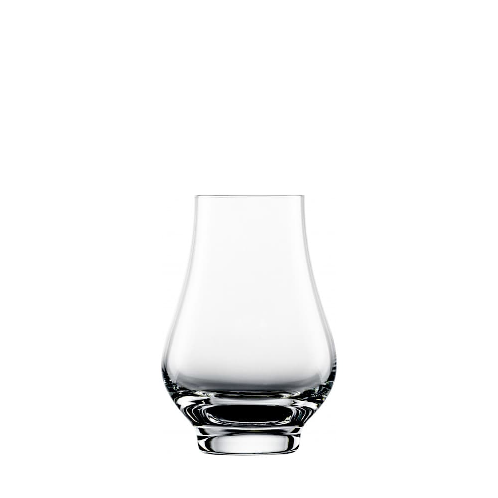 Vaso de Whisky Nosing de la colección Bar Special de Zwiesel Glas, mostrando su silueta en forma de tulipán en cristal transparente Tritan®.
