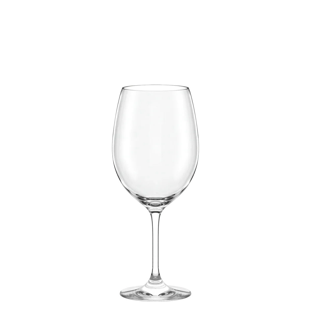 Copa Bordeaux Event de Stölzle Lausitz, mostrando su elegante forma y el brillo del cristal.