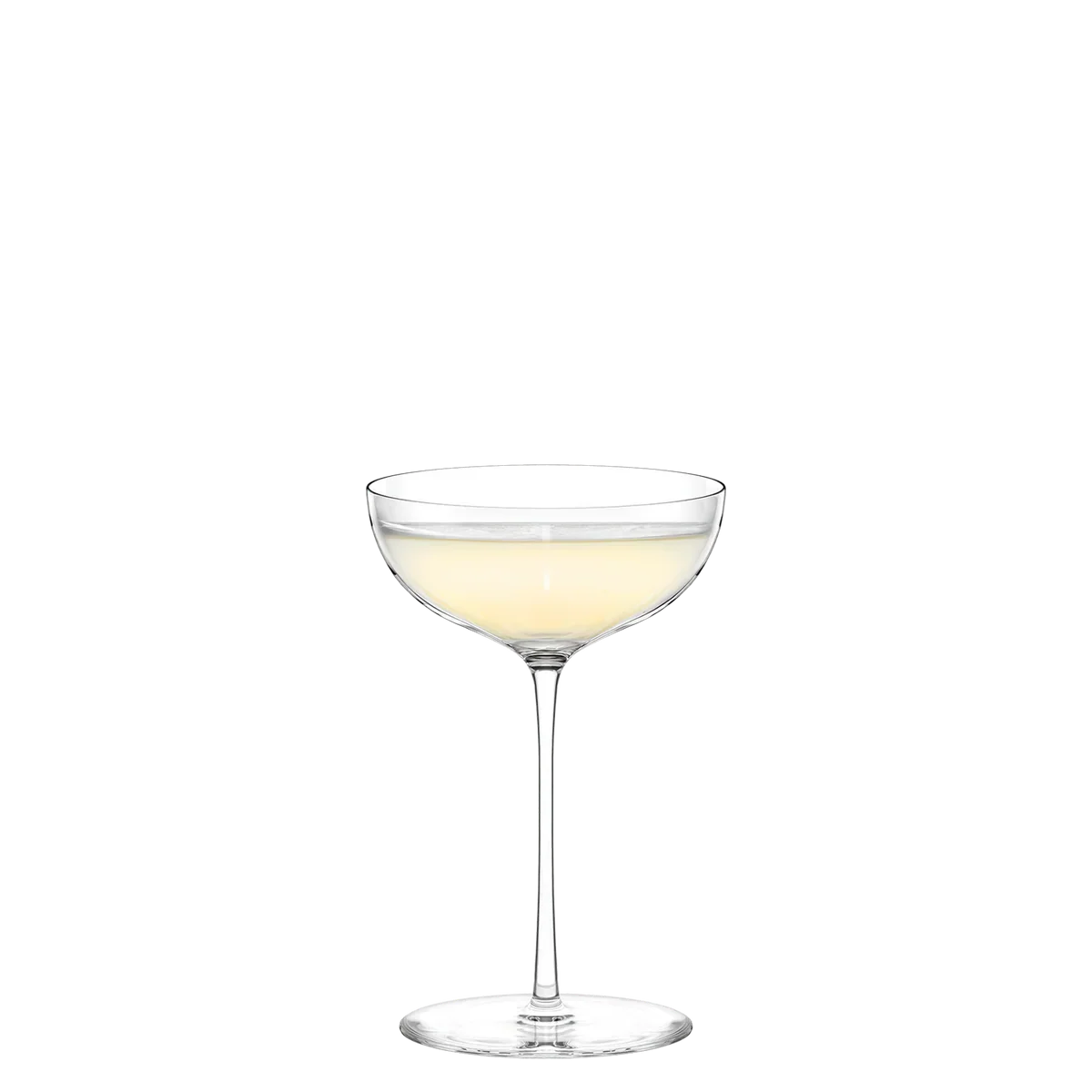Detalle de la Copa Cocktail Kyoto Stolzle Lausitz, cristal de alta calidad.
