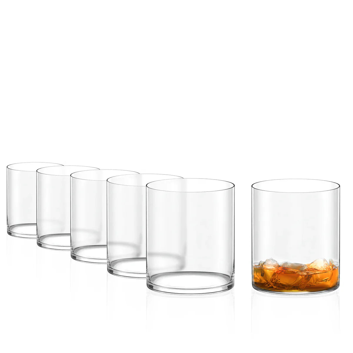 Set de Vasos Whisky Old Fashioned Kyoto de Stolzle Lausitz, perfectos para coleccionistas y amantes del whisky.