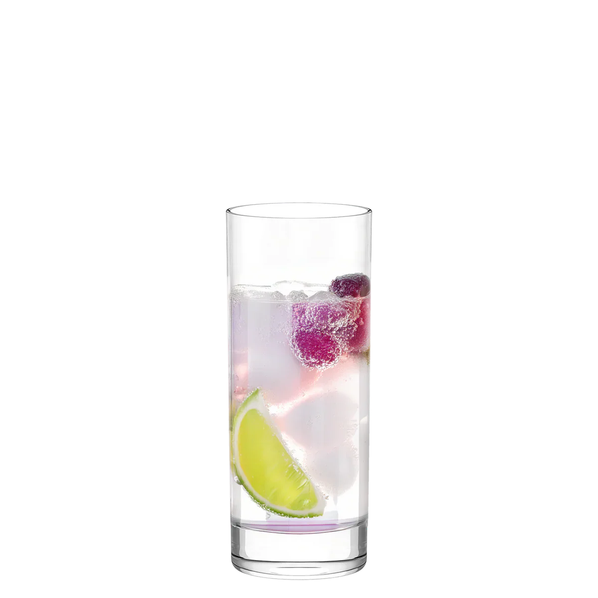 Detalle del Vaso Alto Longdrink New York Stolzle Lausitz, mostrando su brillo y calidad.