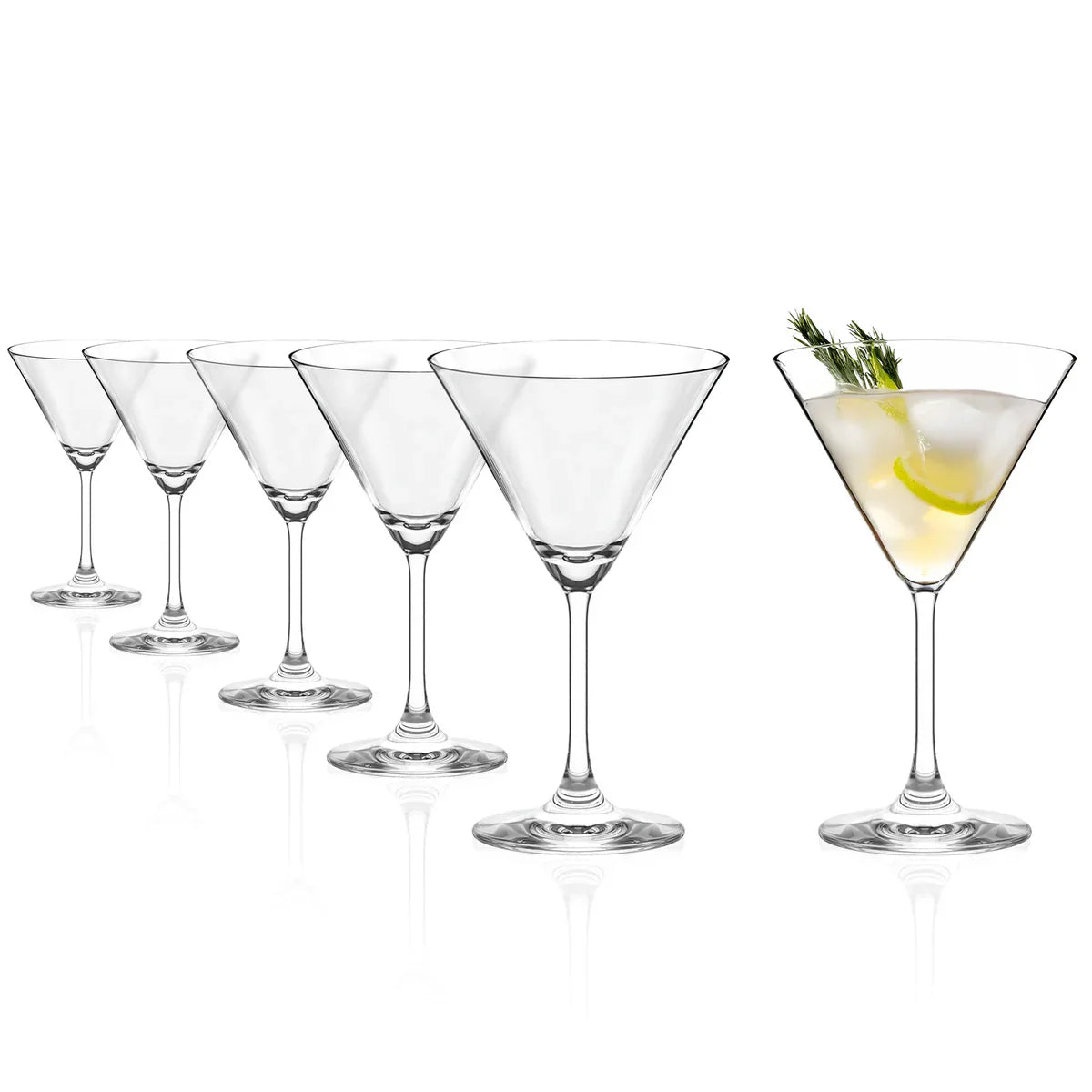 Set de Copas Martini Professional Stolzle Lausitz para coctelería.