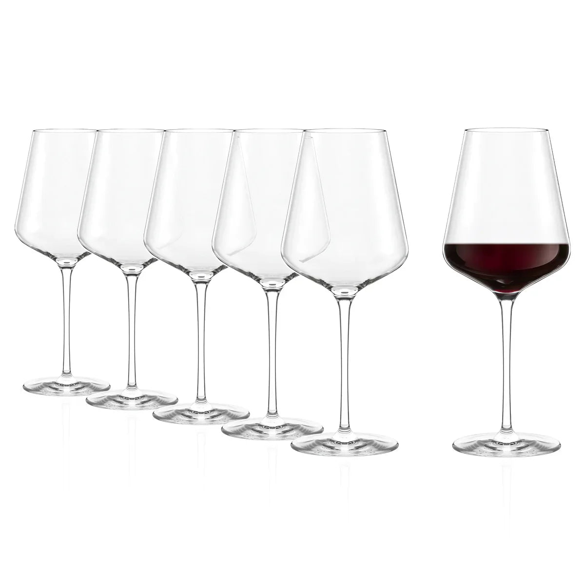 Set de Copas de Vino Bordeaux Quatrophil Stölzle Lausitz – Calidad premium para amantes del vino.