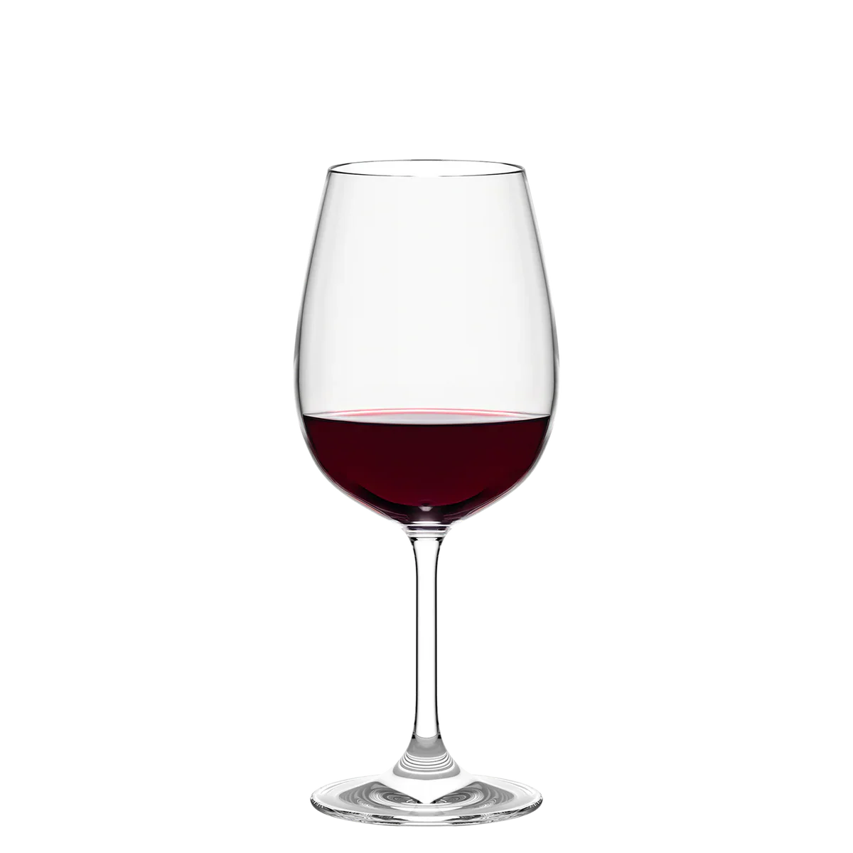 Detalle de la Copa Vino Tinto Weinland Stölzle Lausitz mostrando su cristal de alta calidad.