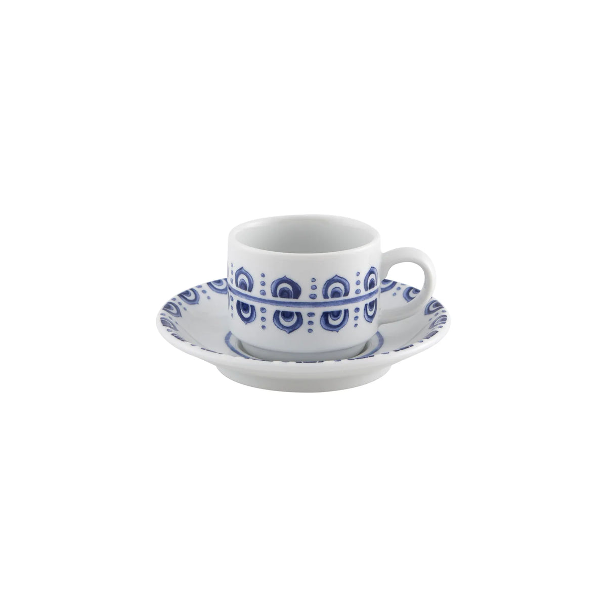 TAZA DE CAFÉ CON PLATO 9CL APILABLE AZURE LUX