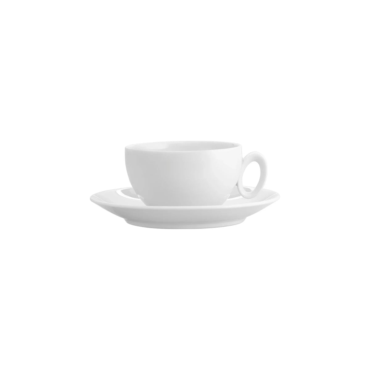 TAZA DE DESAYUNO CON PLATO 35CL BROADWAY WHITE