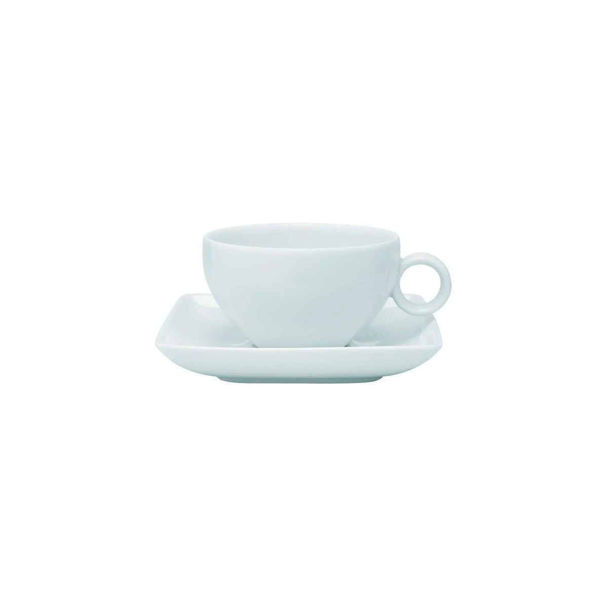 TAZA DE TÉ 24CL CARRÉ WHITE