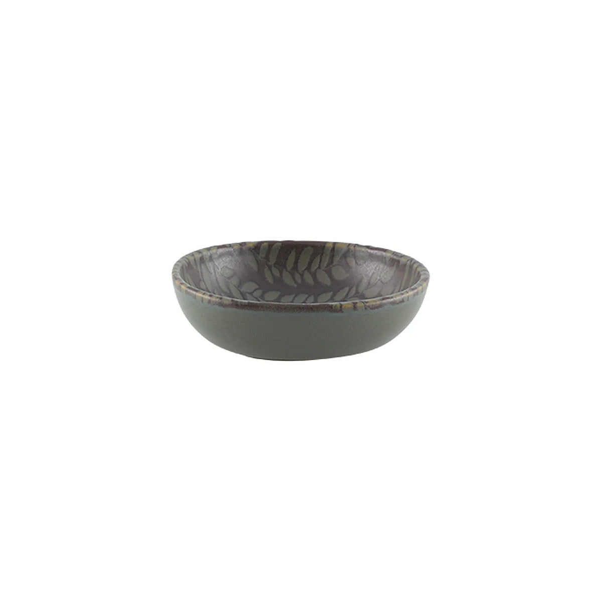BOWL 10X3,5CM MARRÓN FOLIAGE