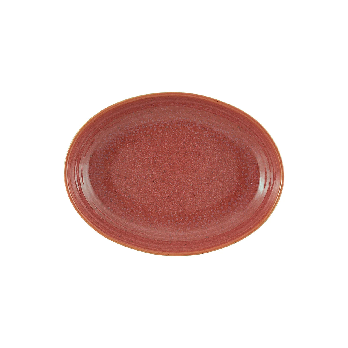 BANDEJA OVALADA 27CM GEMSTONE CORAL