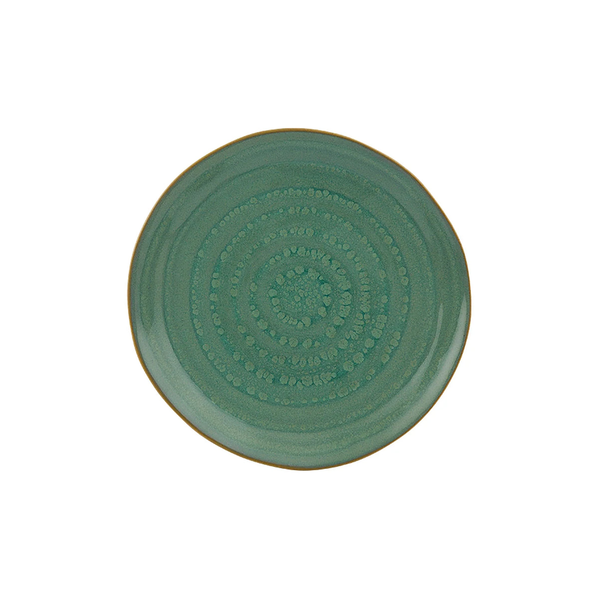 PLATO DE POSTRE 22CM GEMSTONE JADE