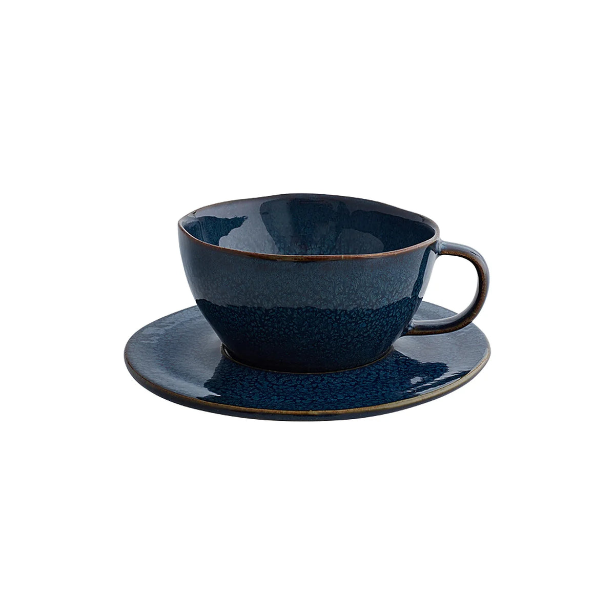 TAZA DE TÉ CON PLATO 21CL GEMSTONE LAPIS LAZULI