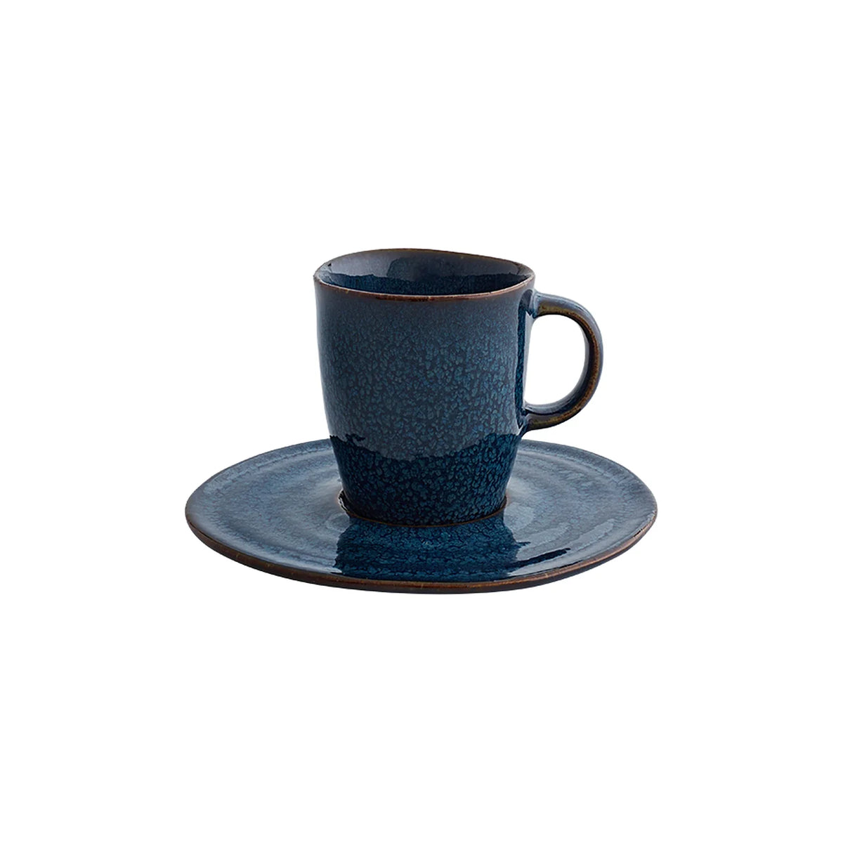 TAZA DE CAFÉ CON PLATO 9CL GEMSTONE LAPIS LAZULI