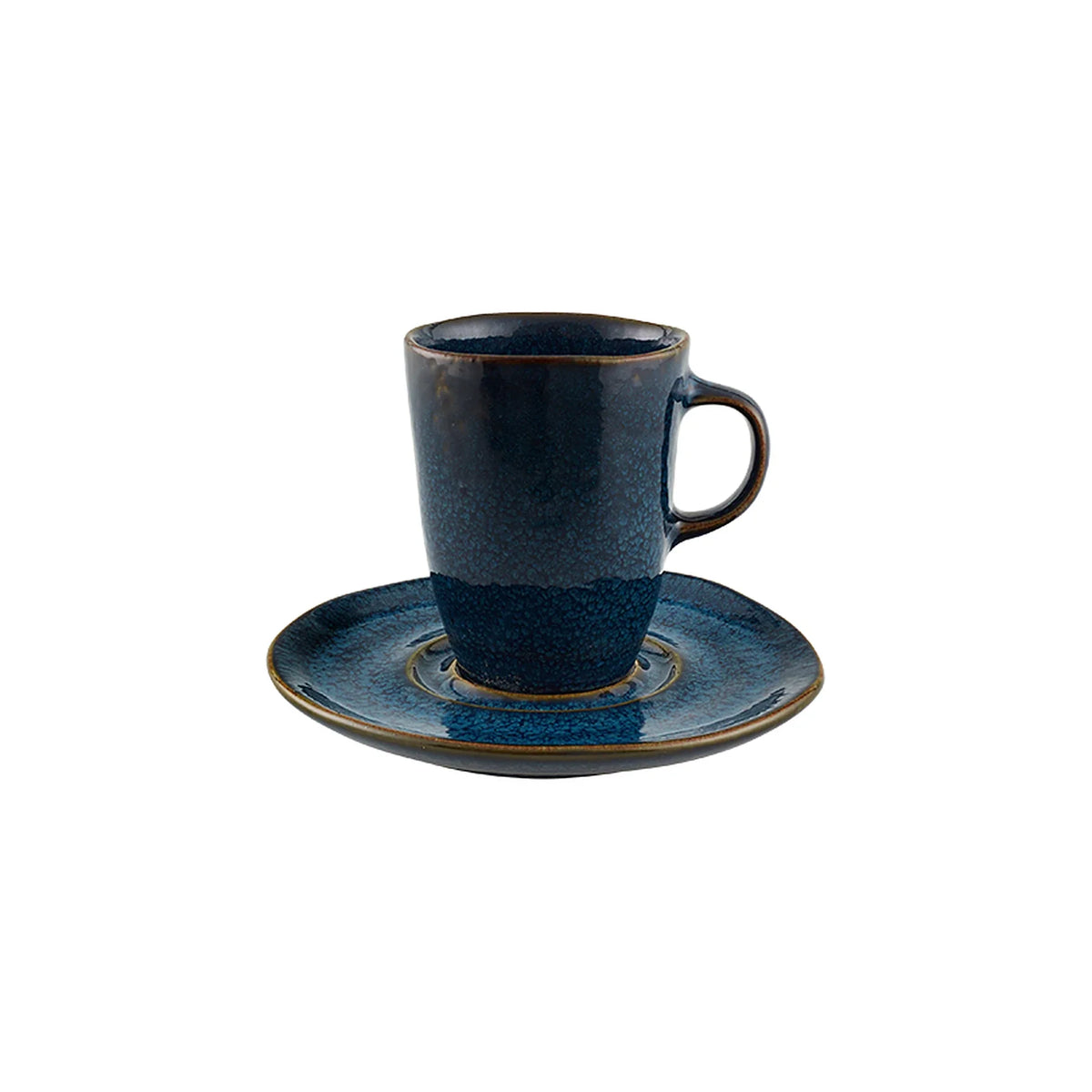 TAZA DE CAFÉ CON PLATO 17CL GEMSTONE LAPIS LAZULI