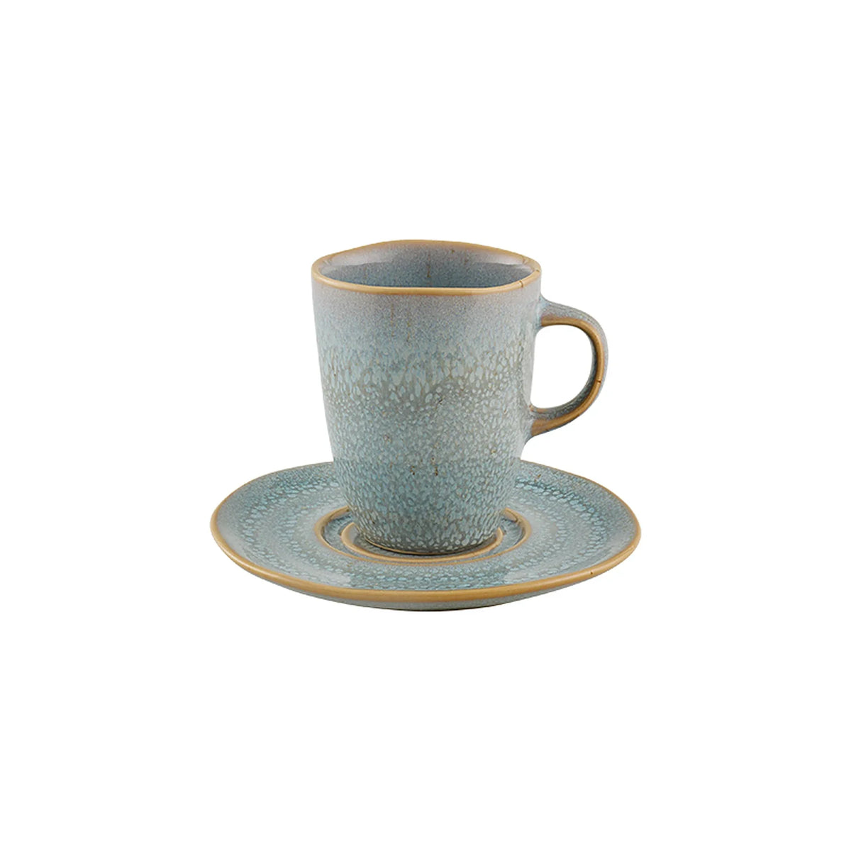 TAZA DE CAFÉ CON PLATO 17CL GEMSTONE MOONSTONE