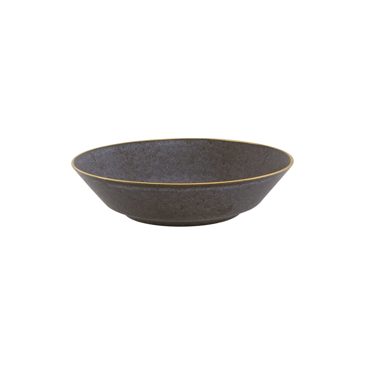 PLATO DE PASTA 25CM GOLD STONE BRONZE