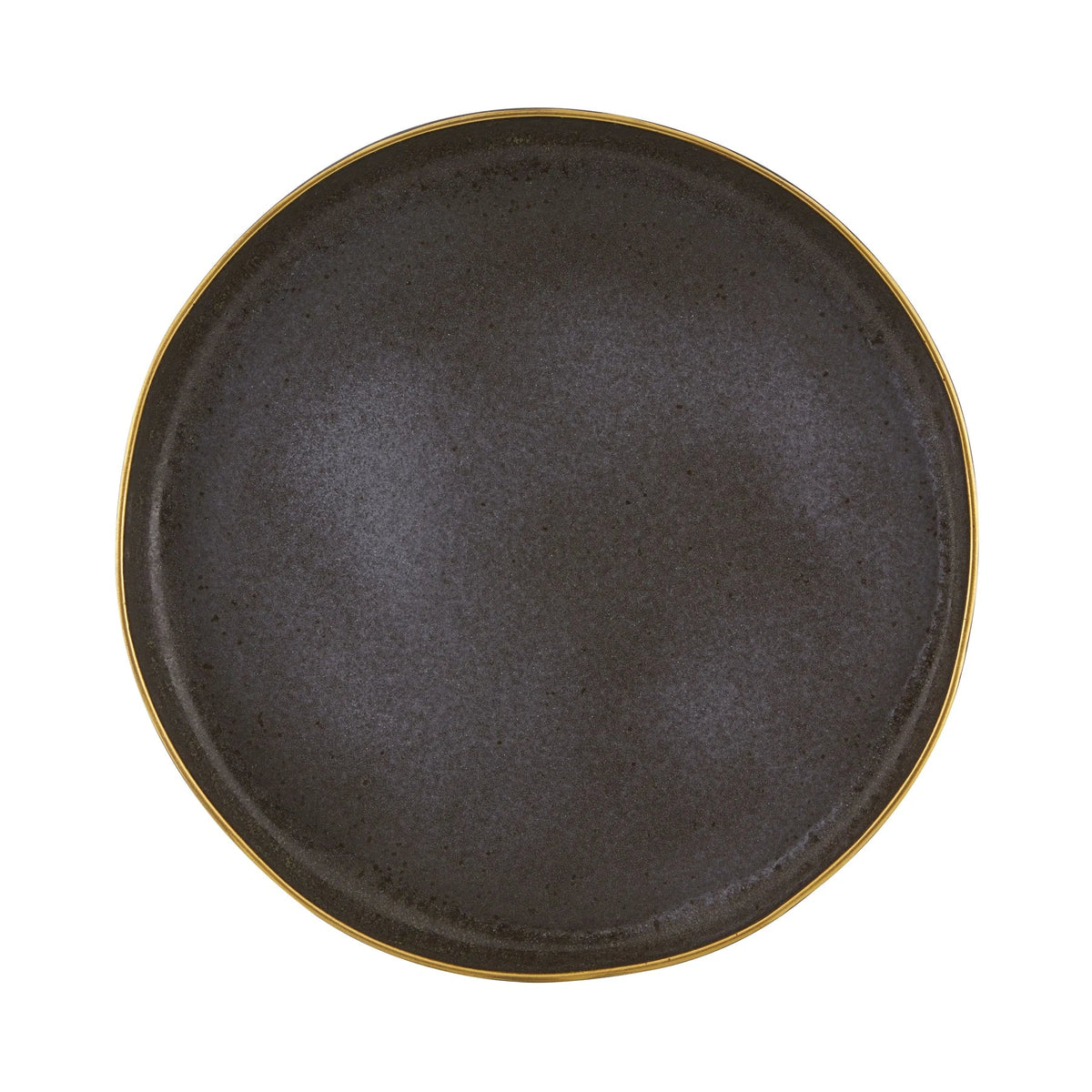 FUENTE REDONDA 41CM GOLD STONE BRONZE