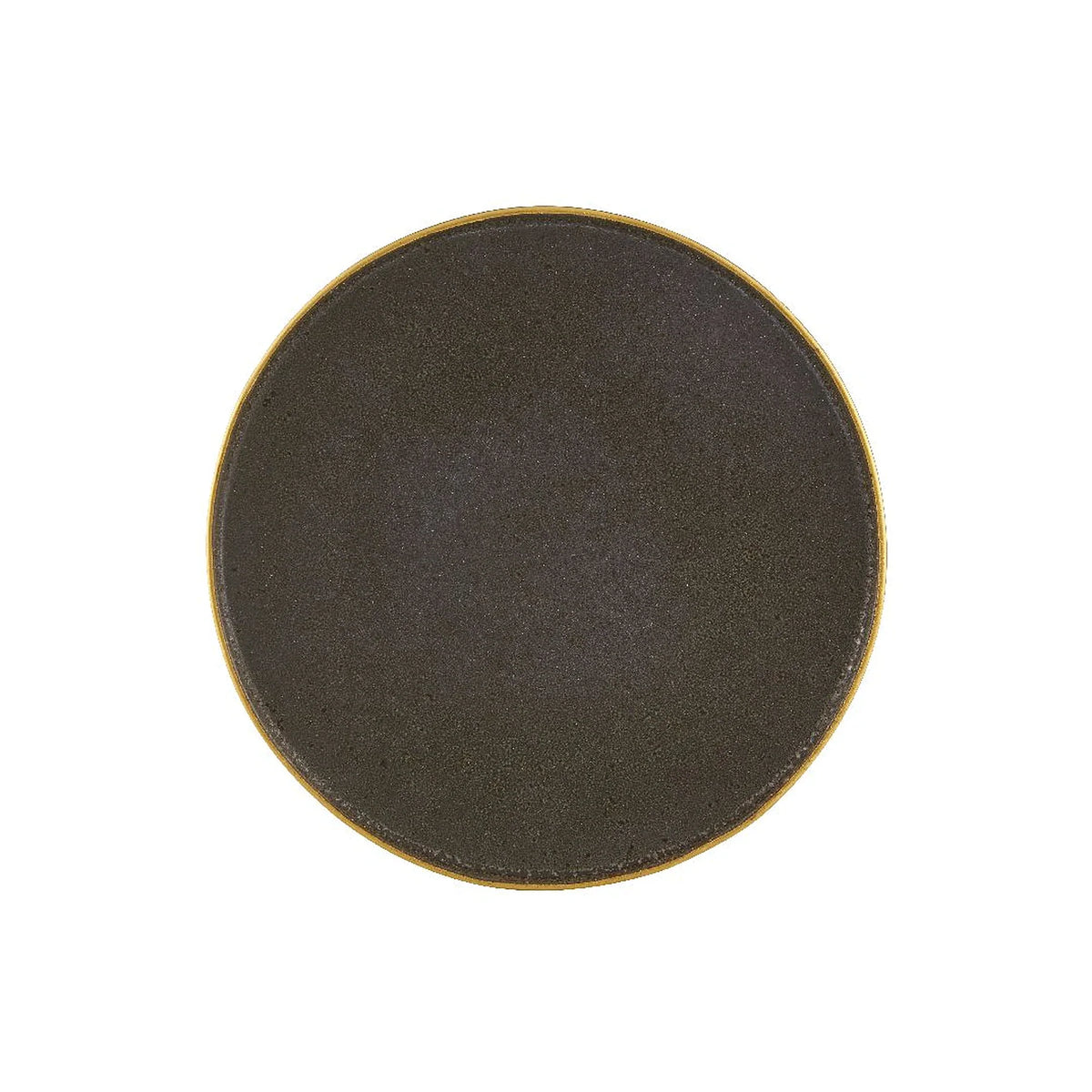 PLATO LLANO 27,5CM GOLD STONE BRONZE