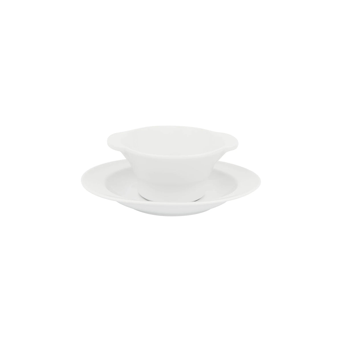 TAZA DE CONSOMÉ CON PLATO GOURMET